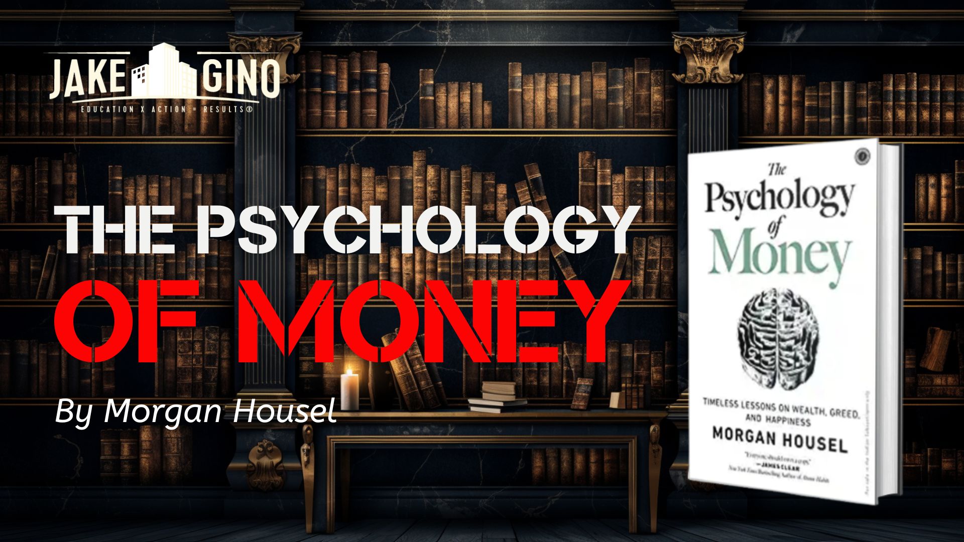 The Psychology of Money: Timeless Lessons on Wealth, Greed, and Happiness –  Morgan Housel